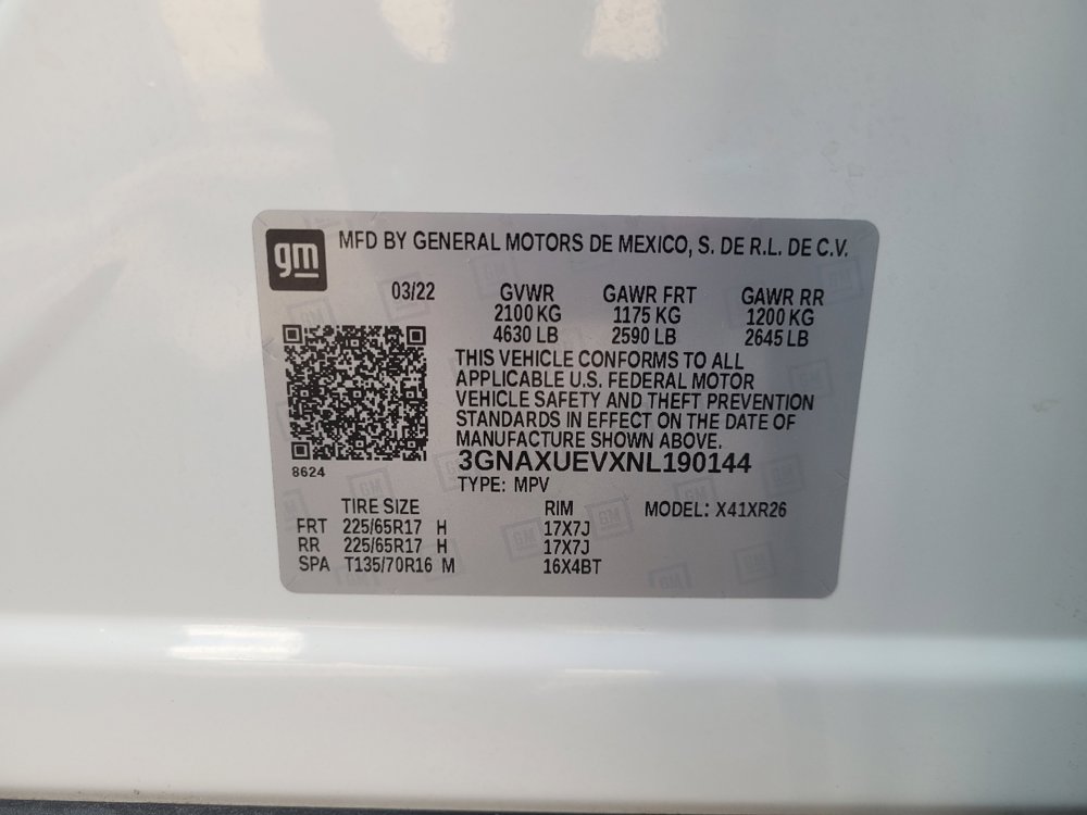 Used 2022 Chevrolet Equinox LT AWD/4WD image 33
