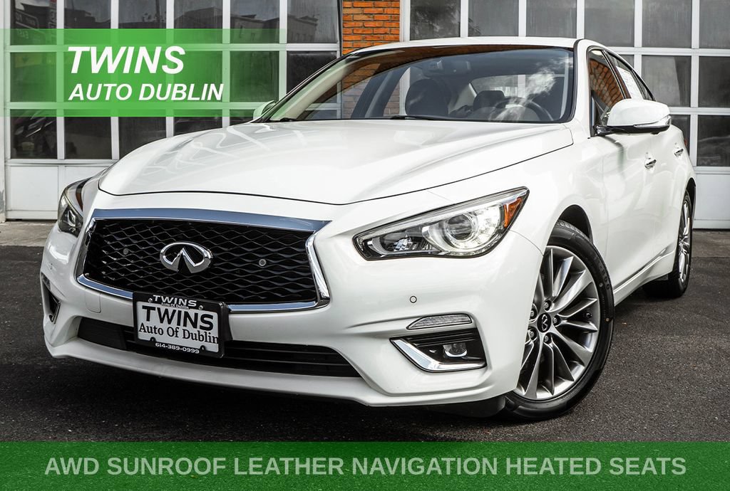 Used 2022 INFINITI Q50 Luxe AWD/4WD image 1