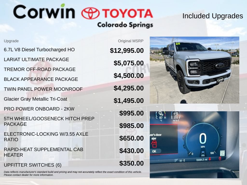 Used 2025 Ford F350 Lariat w/ Lariat Ultimate Package AWD/4WD image 4