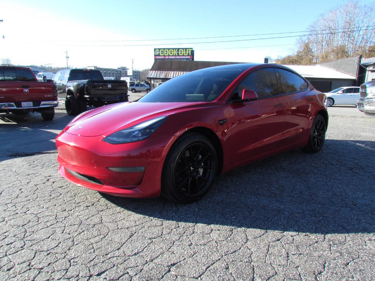 Used 2021 Tesla Model 3 Long Range image 3