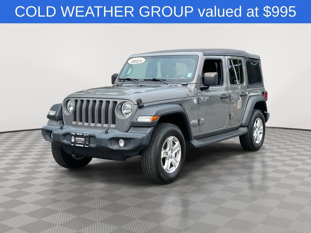 Certified 2021 Jeep Wrangler Unlimited Sport image 3