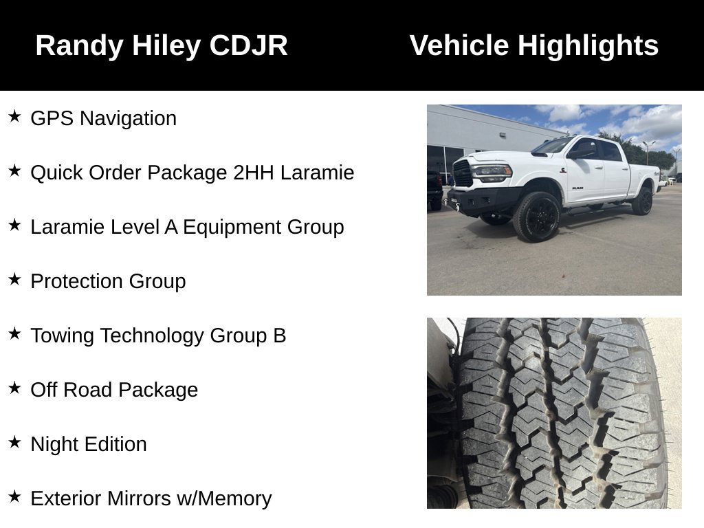 Used 2021 RAM 2500 Laramie w/ Night Edition AWD/4WD image 5