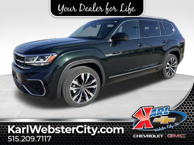 Used 2021 Volkswagen Atlas SEL Premium w/ MDO Package (Bench Seat) AWD/4WD image 1