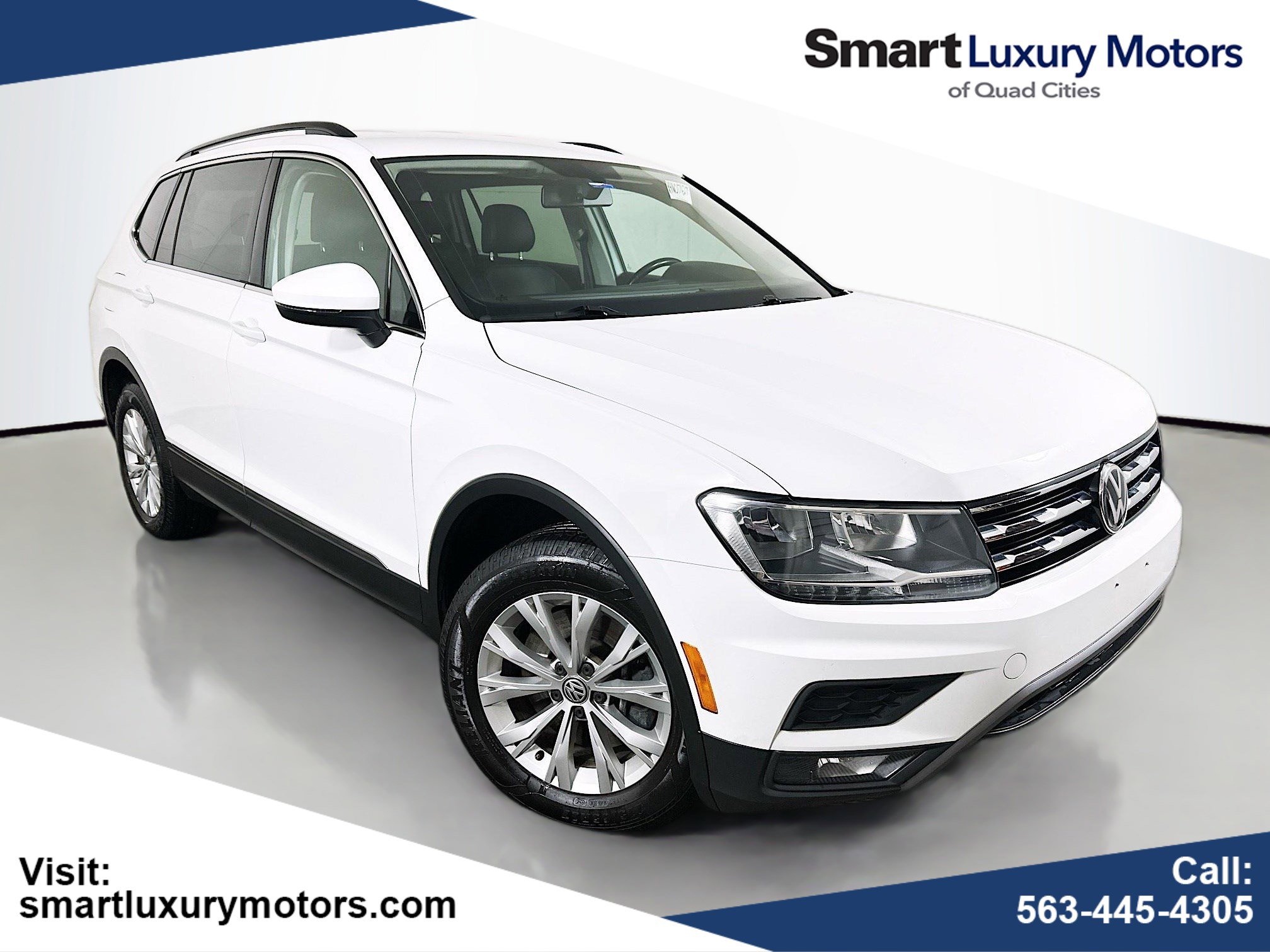 Used 2018 Volkswagen Tiguan SE w/ Front Fog Lights Package FWD image 1