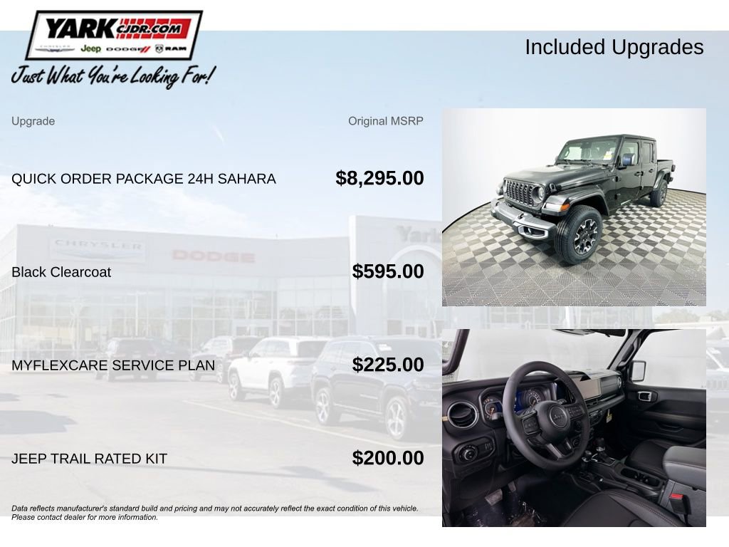 New 2026 Jeep Gladiator Sahara image 3