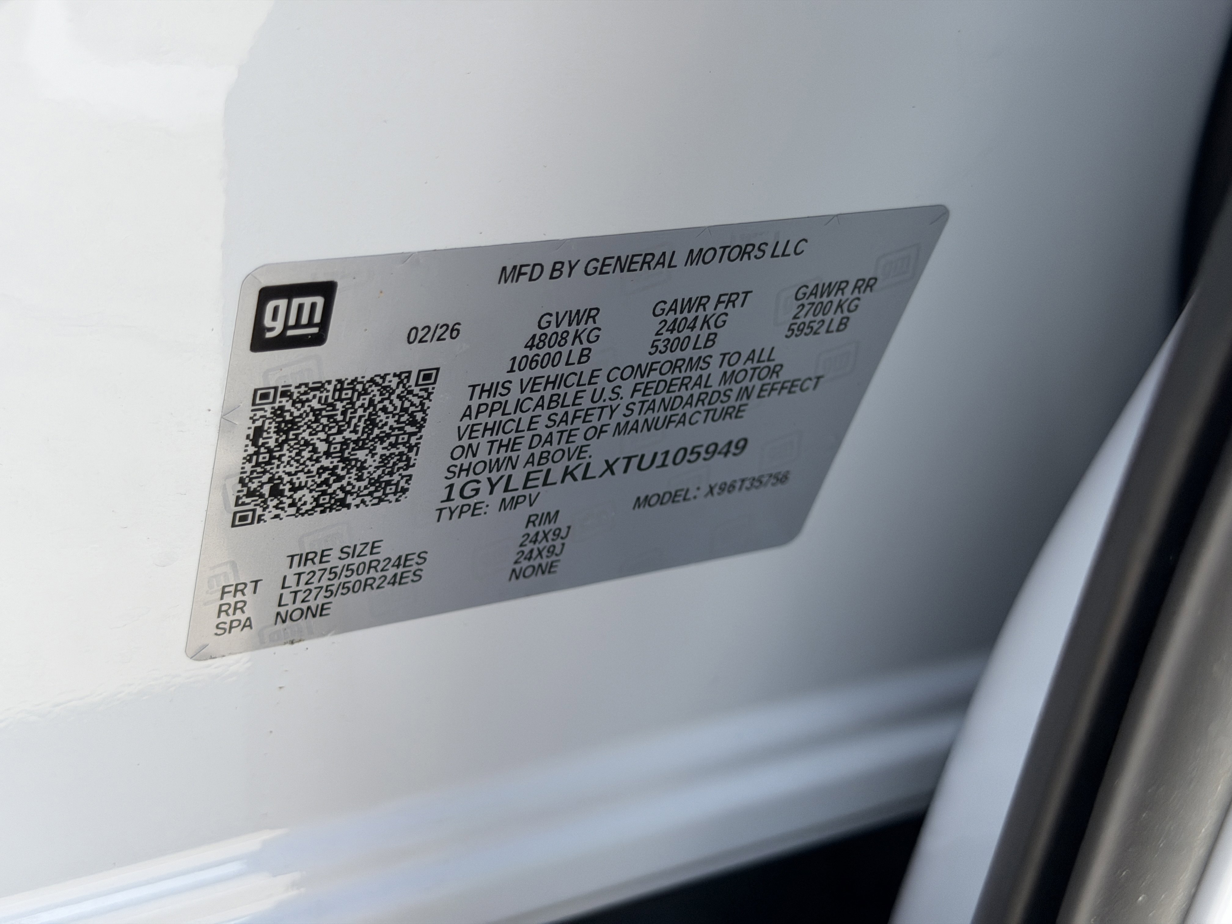 New 2026 Cadillac Escalade IQL Sport 1 AWD/4WD image 33