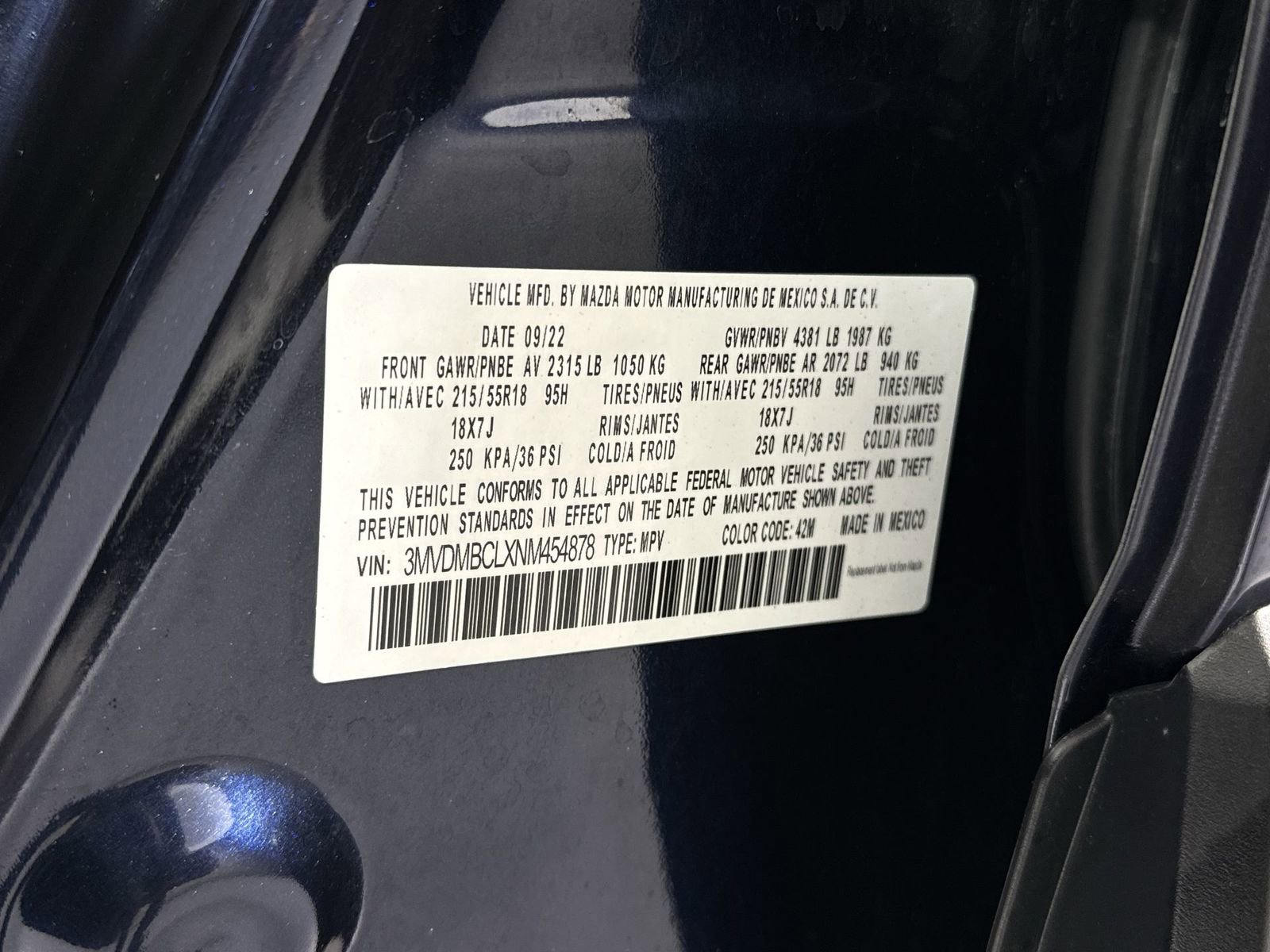 Used 2022 MAZDA CX-30 AWD 2.5 S w/ Preferred Package image 37