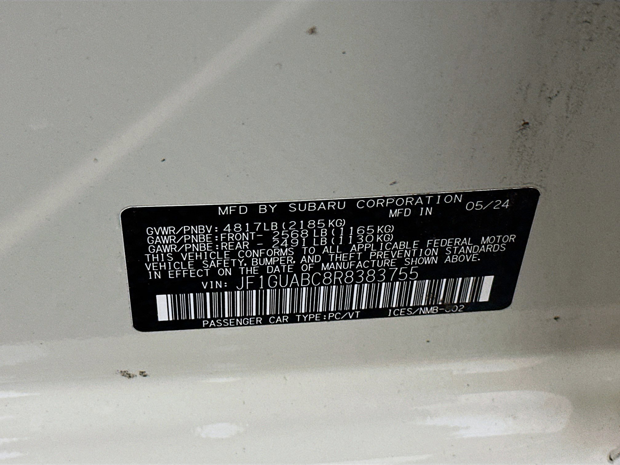 Used 2024 Subaru Impreza 2.0i image 12