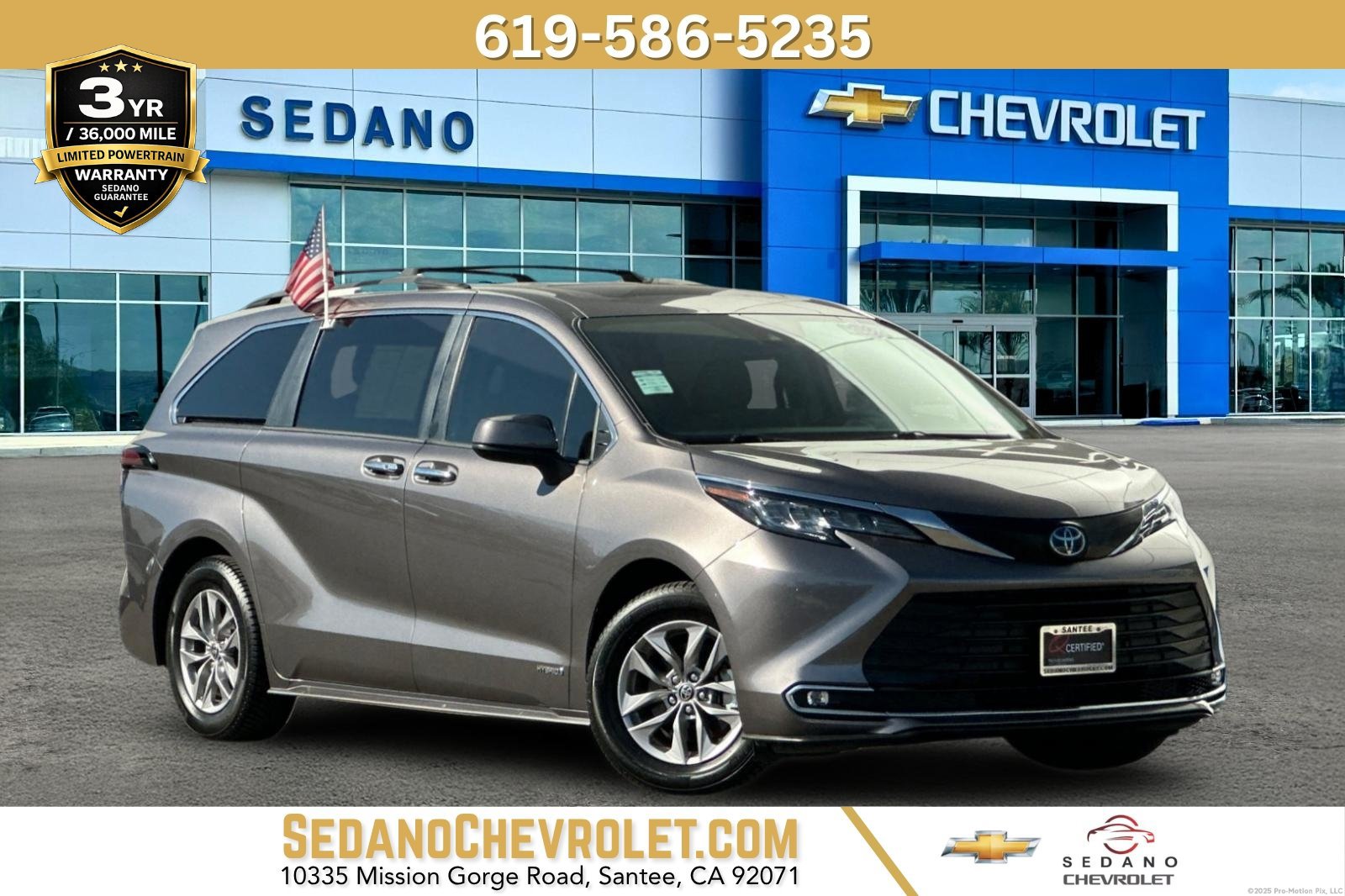 Used 2021 Toyota Sienna XLE w/ XLE Plus Package