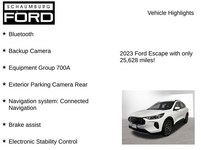 Used 2023 Ford Escape SE FWD image 7