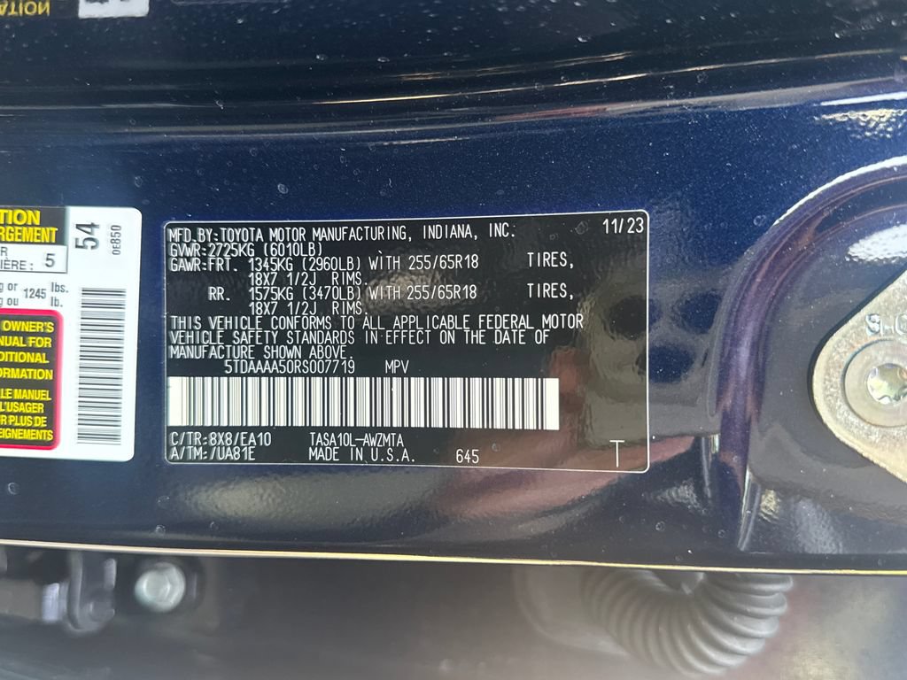 Used 2024 Toyota Grand Highlander FWD image 37
