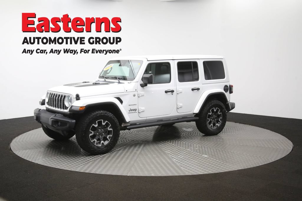 Used 2024 Jeep Wrangler Unlimited Sahara w/ Dual Top Group AWD/4WD image 56