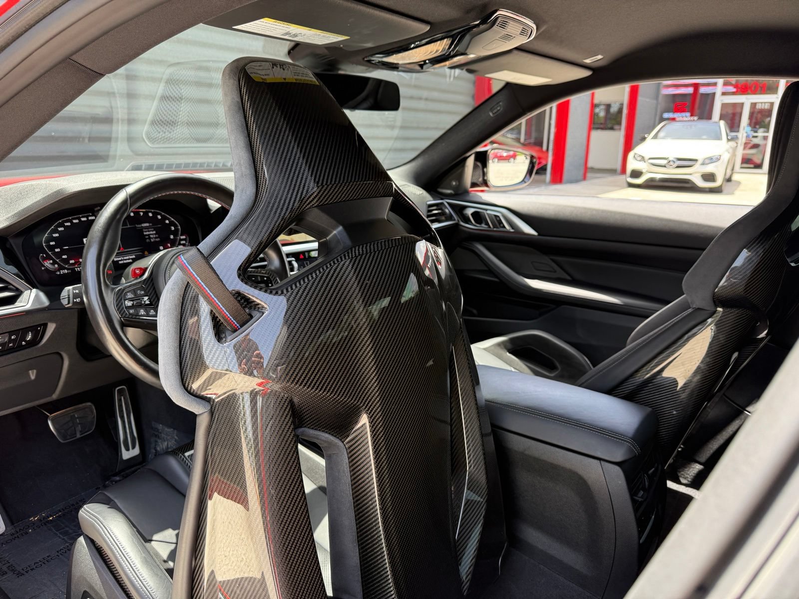 Used 2021 BMW M4 Competition w/ M Carbon Exterior Package RWD image 25