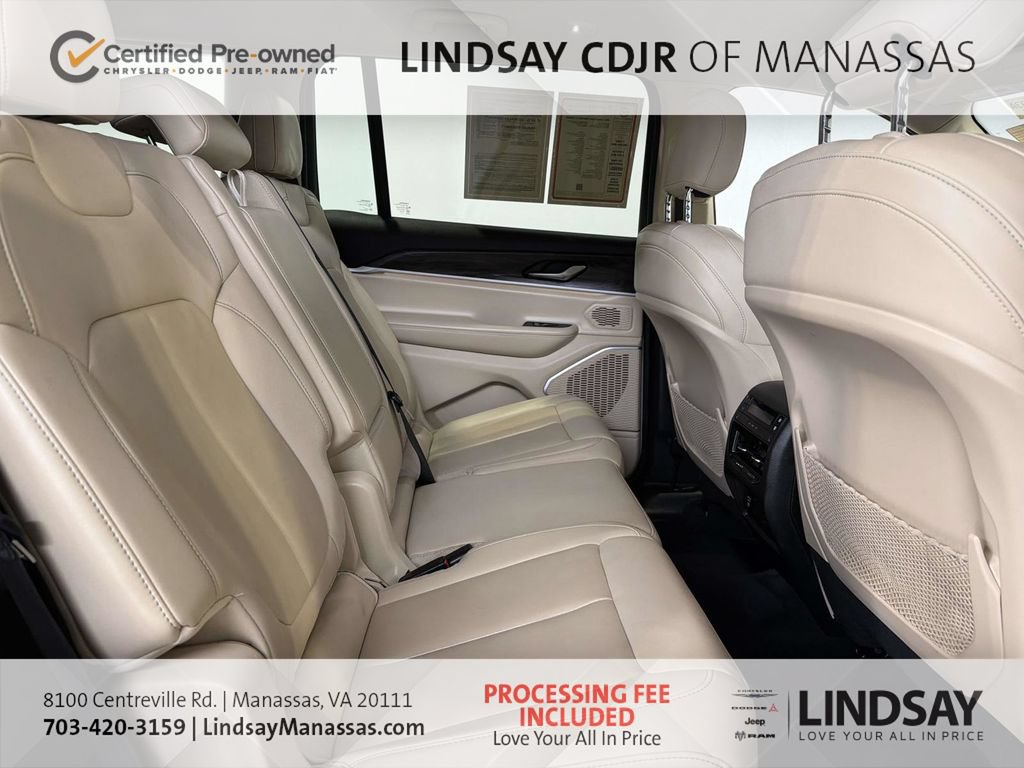 Certified 2022 Jeep Grand Cherokee L Limited AWD/4WD image 16