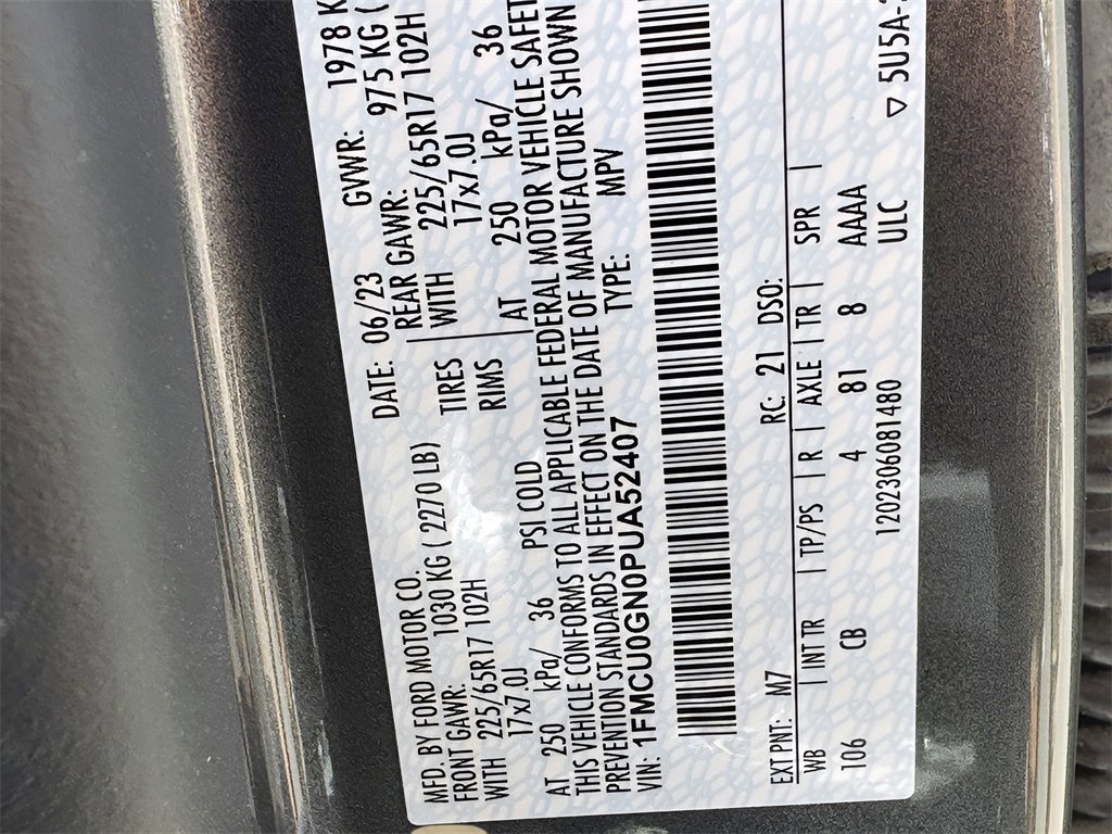 Used 2023 Ford Escape Active w/ Tech Pack #2 image 46