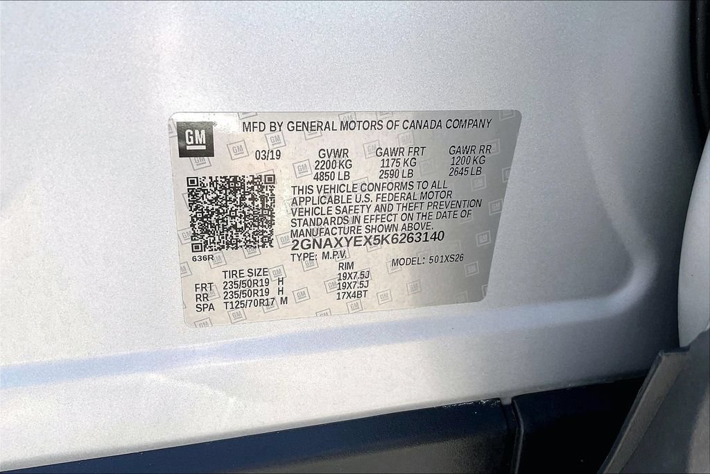 Used 2019 Chevrolet Equinox Premier AWD/4WD image 18