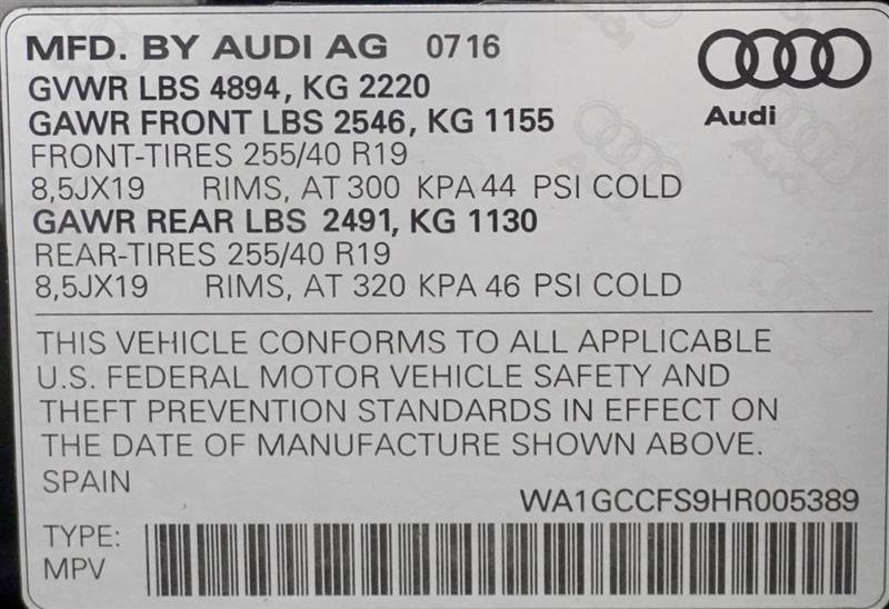 Used 2017 Audi Q3 2.0T Prestige w/ Prestige Package AWD/4WD image 48