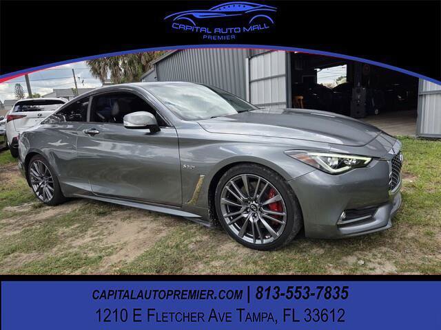Used 2017 INFINITI Q60 Red Sport 400 RWD image 1