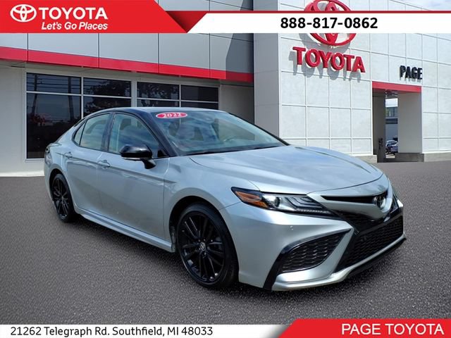 Certified 2022 Toyota Camry XSE w/ Navigation Package FWD image 1