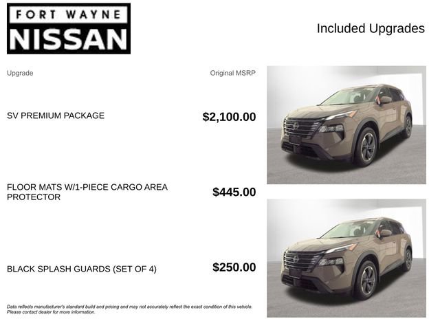Used 2024 Nissan Rogue SV w/ SV Premium Package image 4
