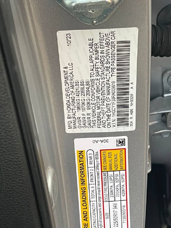 Used 2024 Honda Accord EX image 36