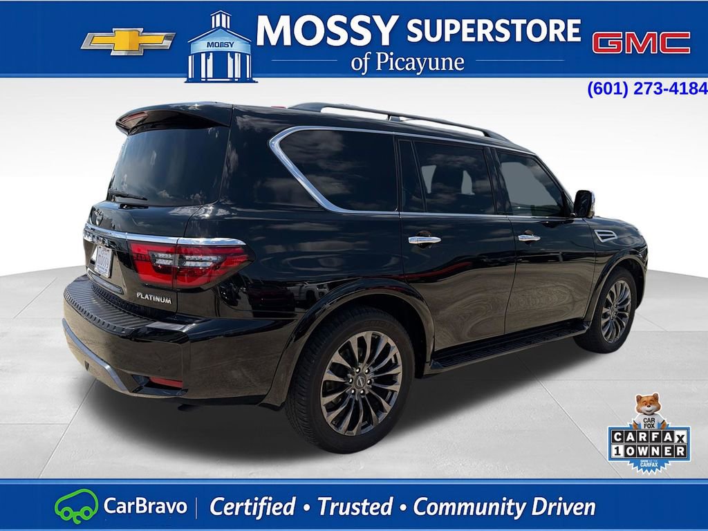 Used 2024 Nissan Armada Platinum w/ Captain's Chairs Package RWD image 6