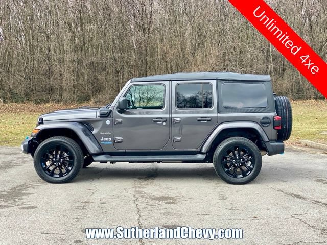 Used 2022 Jeep Wrangler Unlimited Sahara AWD/4WD image 4