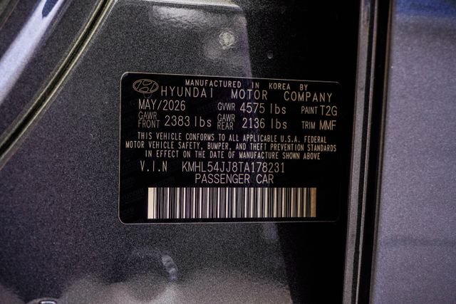 New 2026 Hyundai Sonata Limited FWD image 55