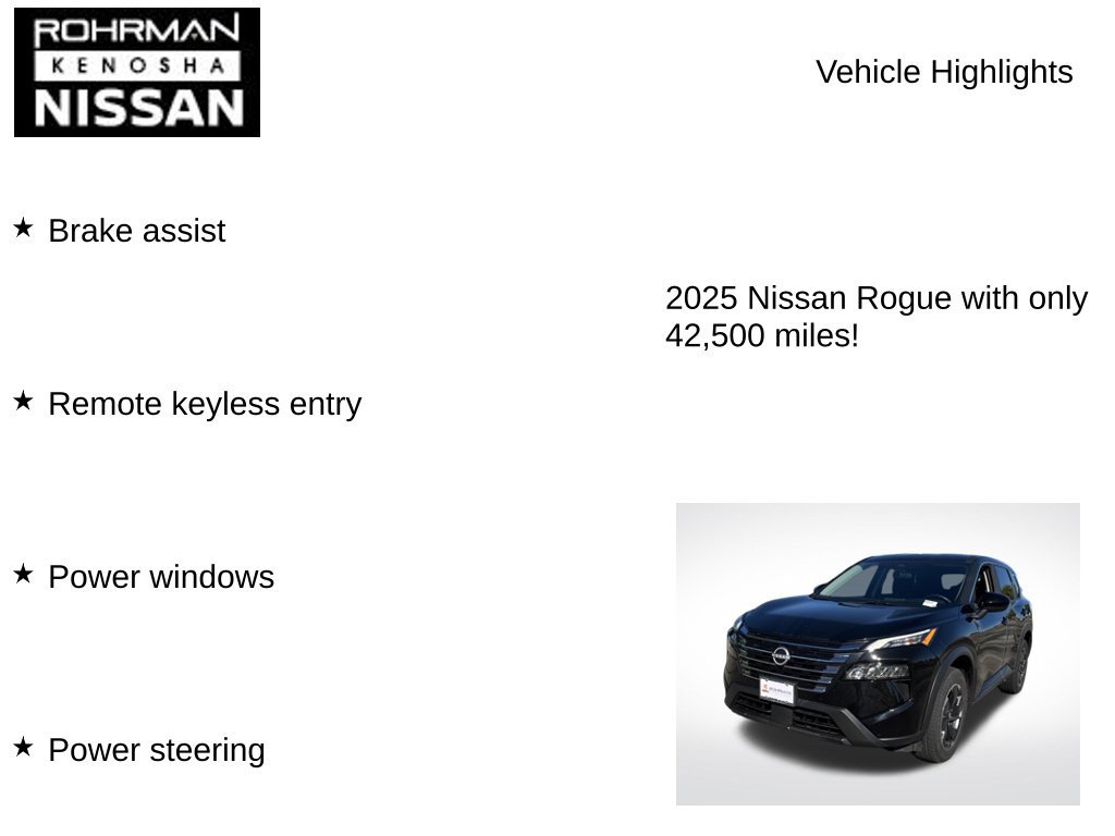 Used 2025 Nissan Rogue SV AWD/4WD image 7