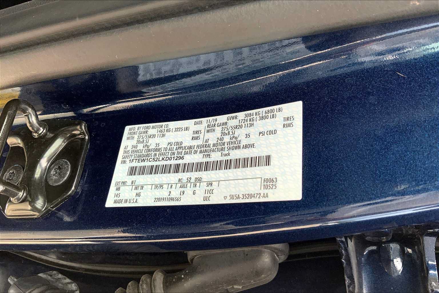 Used 2020 Ford F150 Lariat RWD image 36