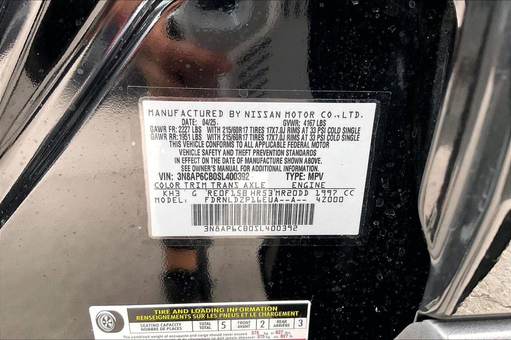 Used 2025 Nissan Kicks SV AWD/4WD image 43