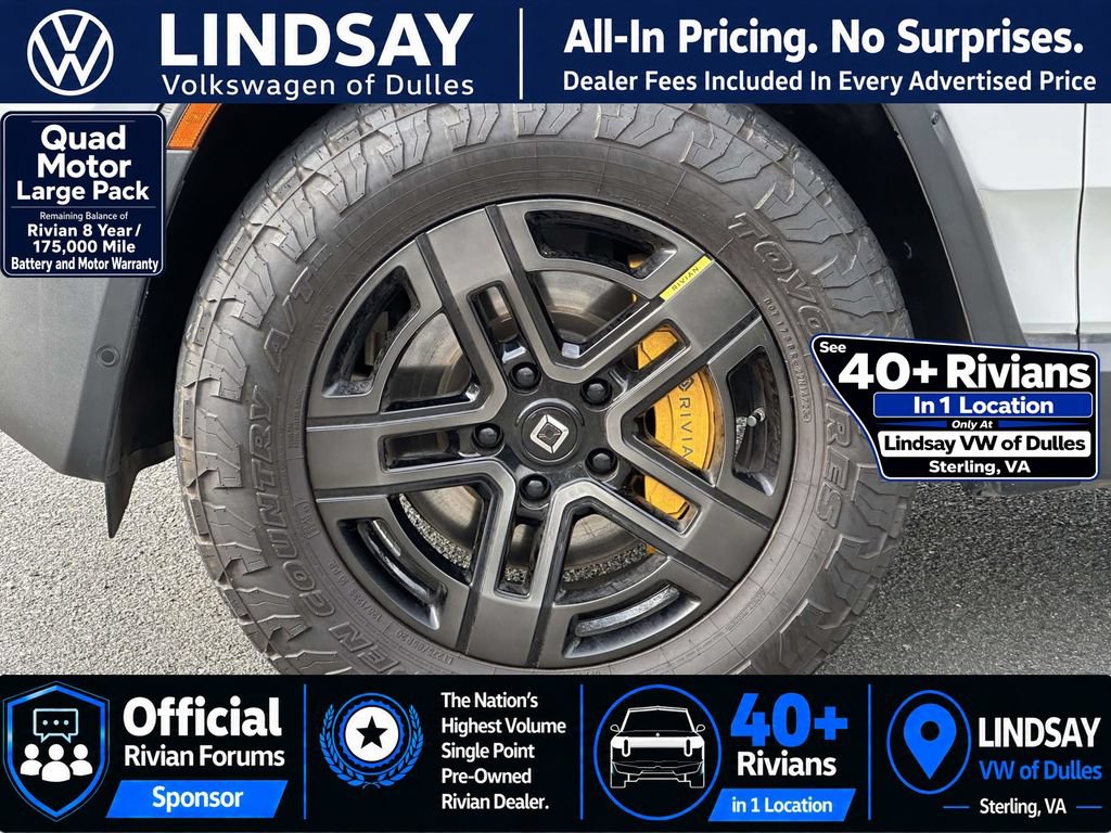 Used 2022 Rivian R1T Adventure AWD/4WD image 10