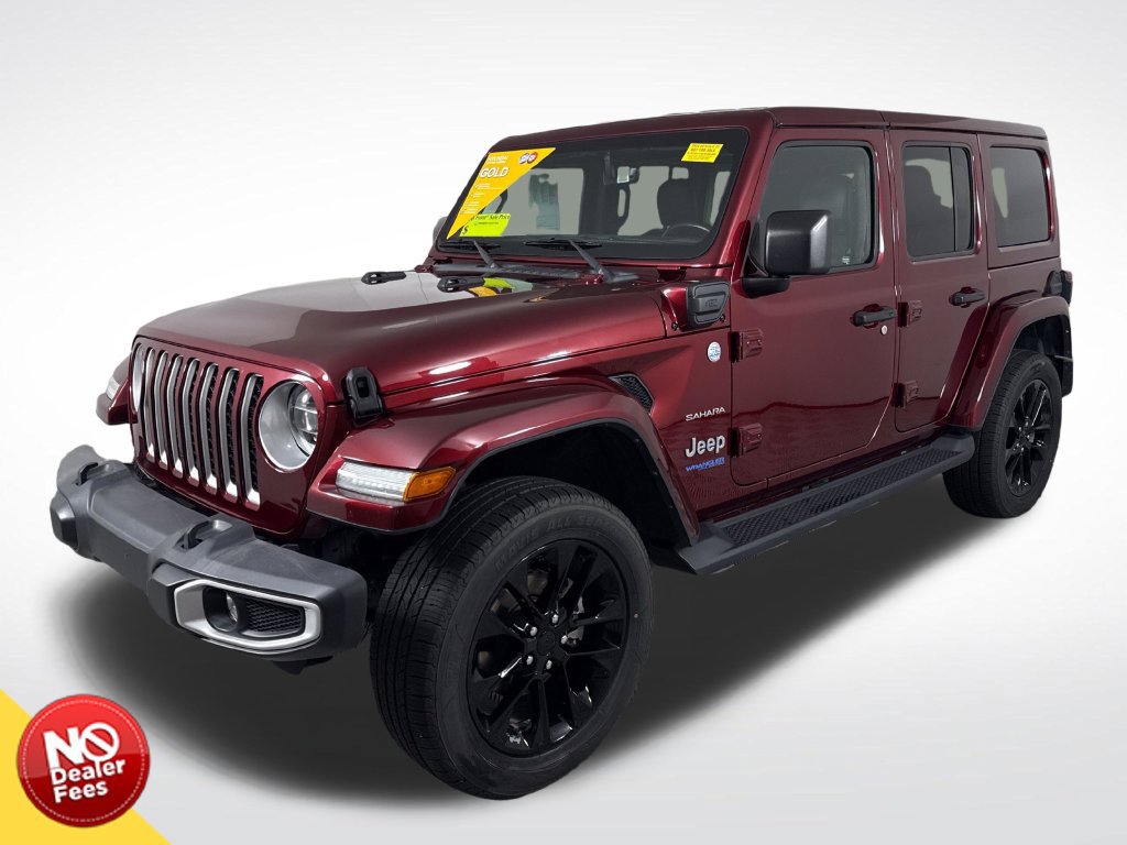 Used 2021 Jeep Wrangler Unlimited Sahara w/ Cold Weather Group AWD/4WD image 8