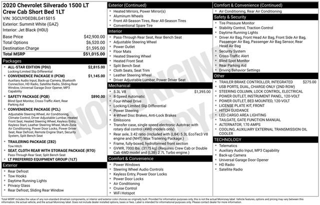 Used 2020 Chevrolet Silverado 1500 LT w/ All-Star Edition AWD/4WD image 3
