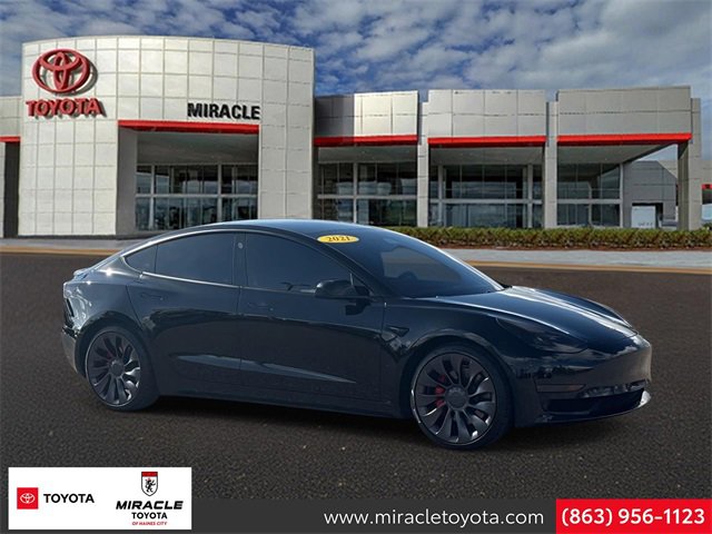 Used 2021 Tesla Model 3 Performance image 1
