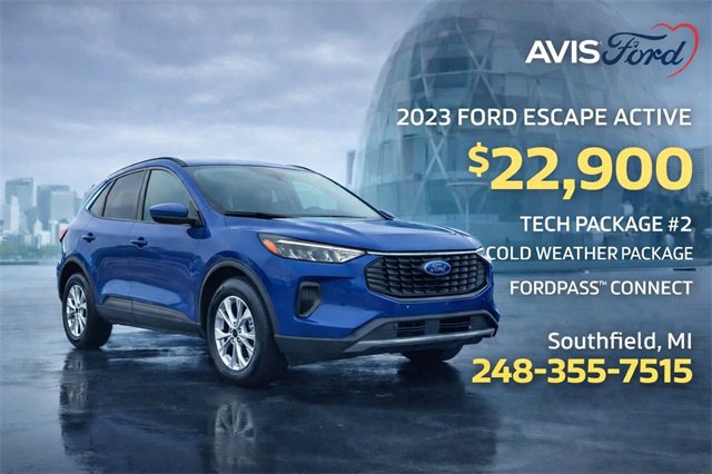 Certified 2023 Ford Escape Active w/ Tech Pack #2