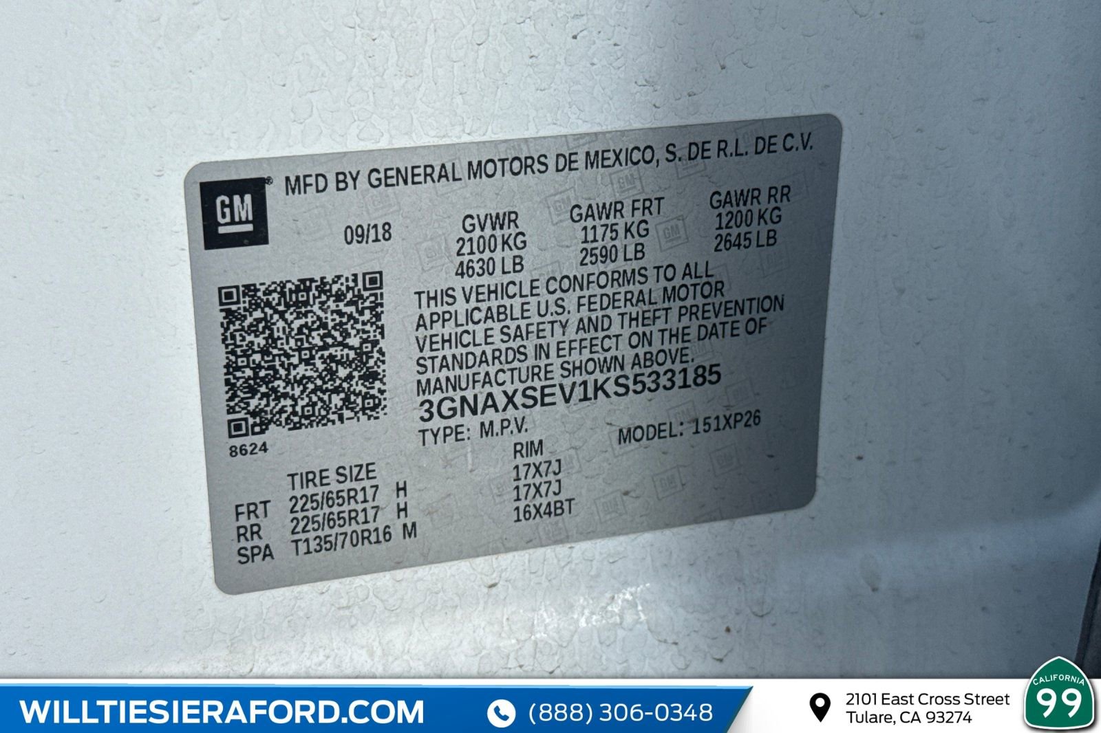 Used 2019 Chevrolet Equinox LS w/ LS Convenience Package image 13