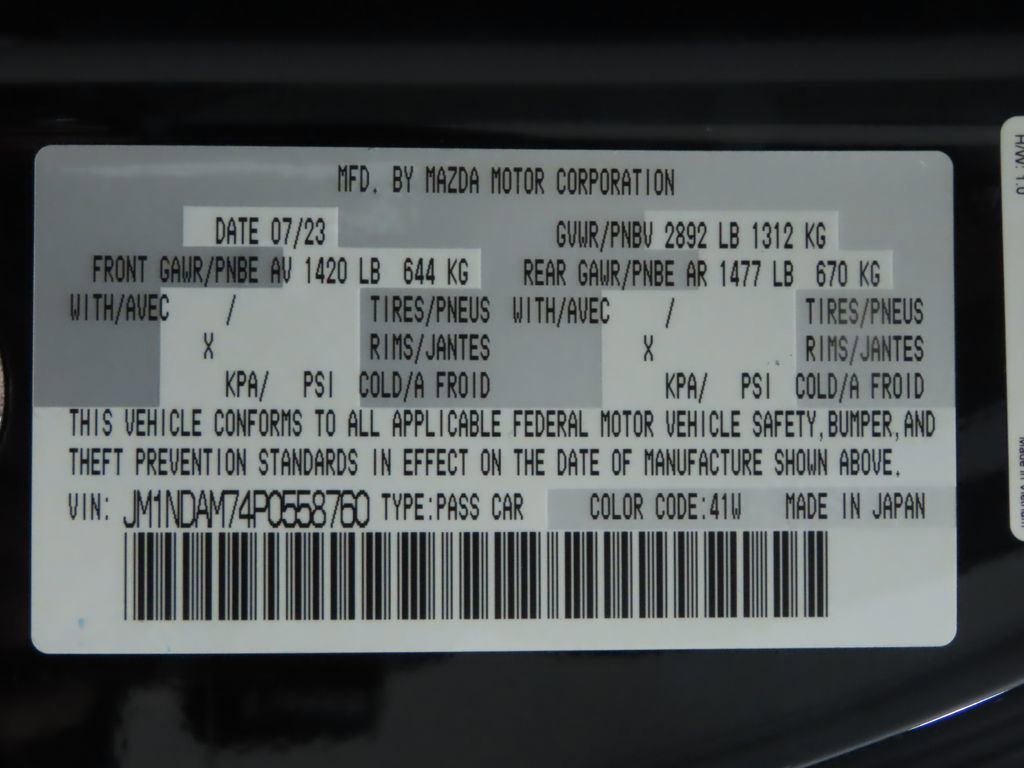 Used 2023 MAZDA MX-5 Miata Grand Touring image 38