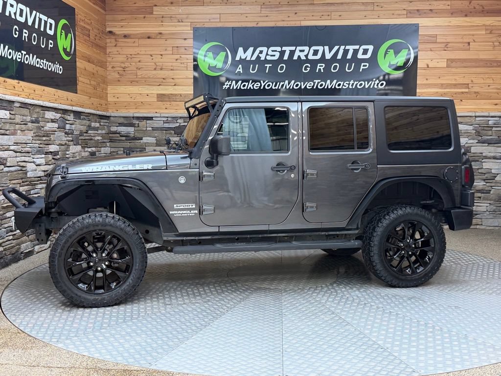 Used 2016 Jeep Wrangler Unlimited Sport w/ Connectivity Group AWD/4WD image 11
