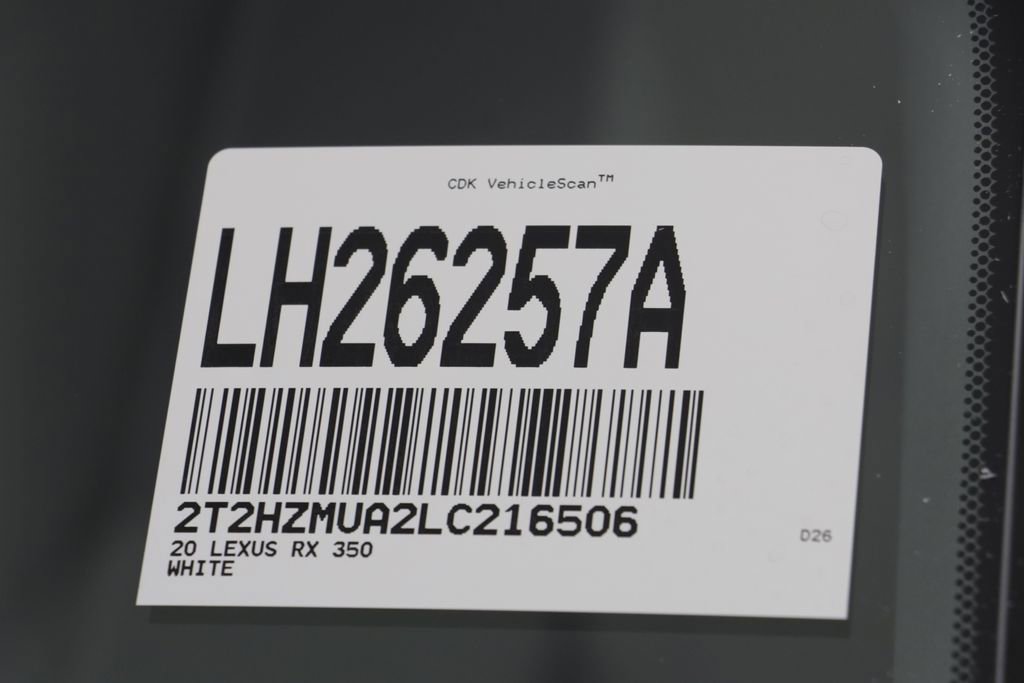 Used 2020 Lexus RX 350 AWD w/ Premium Package image 26