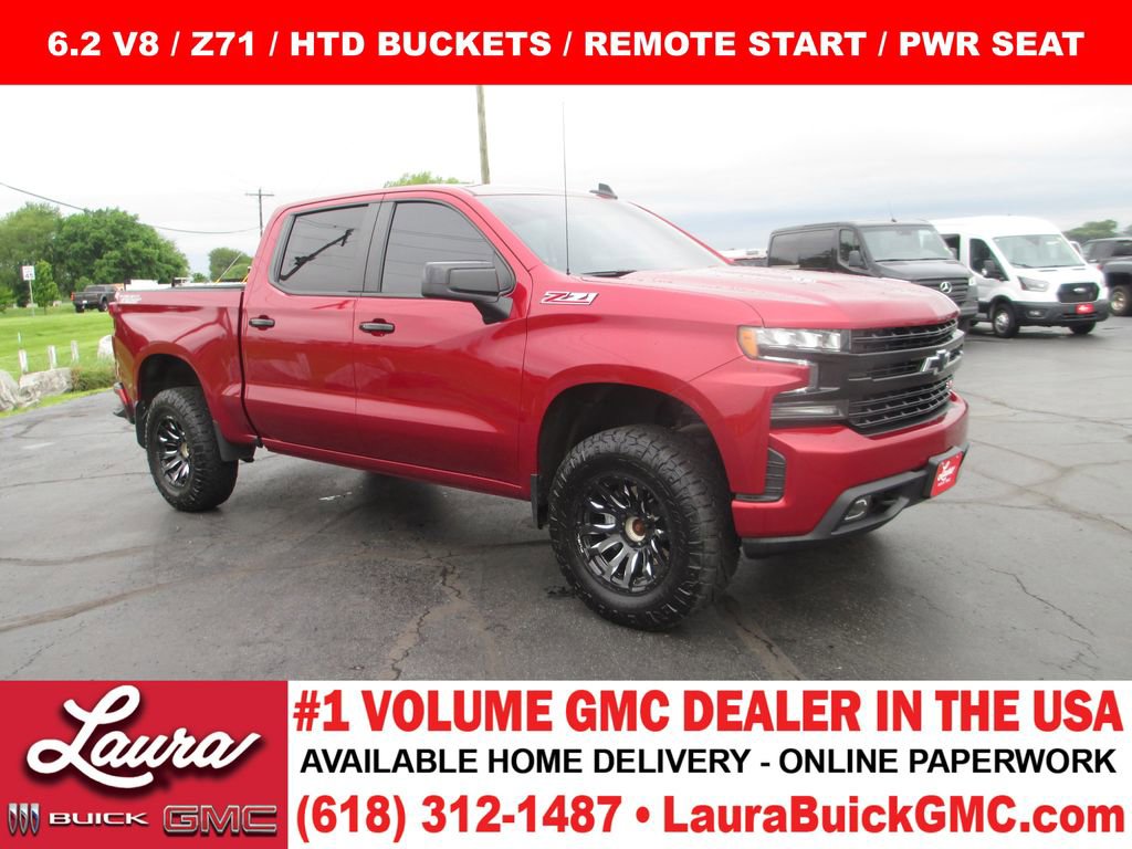 Used 2021 Chevrolet Silverado 1500 LT Trail Boss AWD/4WD image 1