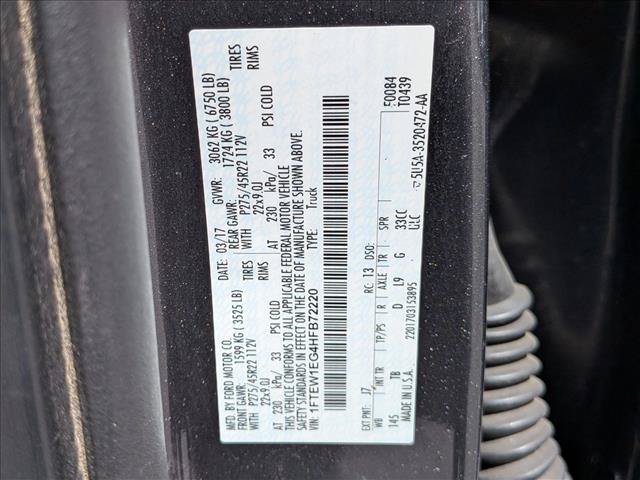 Used 2017 Ford F150 Limited w/ Trailer Tow Package AWD/4WD image 20