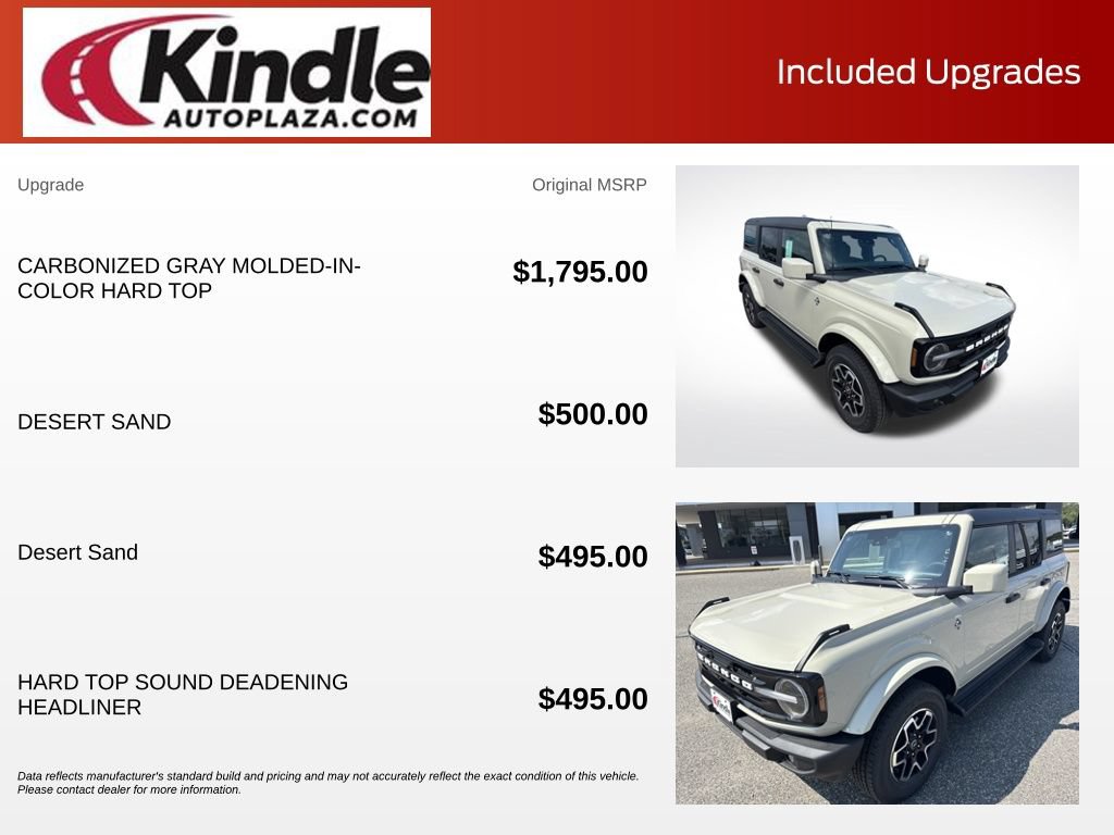 New 2026 Ford Bronco Outer Banks AWD/4WD image 5