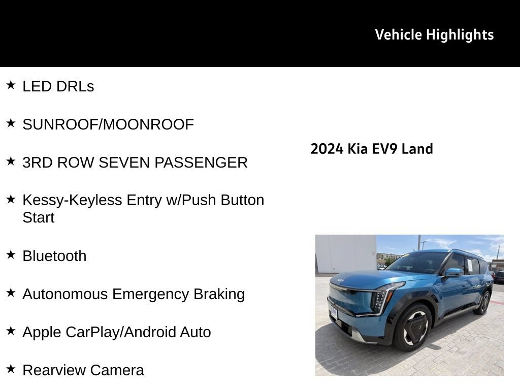 Used 2024 Kia EV9 Land AWD/4WD image 27
