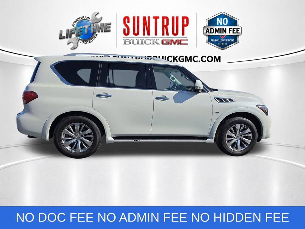 Used 2017 INFINITI QX80 4WD w/ Driver Assistance Package image 7
