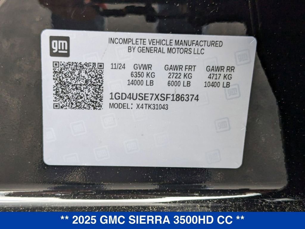 New 2025 GMC Sierra 3500 Pro w/ Convenience Package AWD/4WD image 35