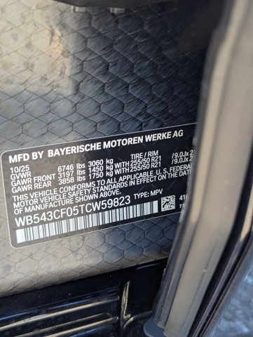 Used 2026 BMW iX xDrive45 w/ M Sport Package image 16