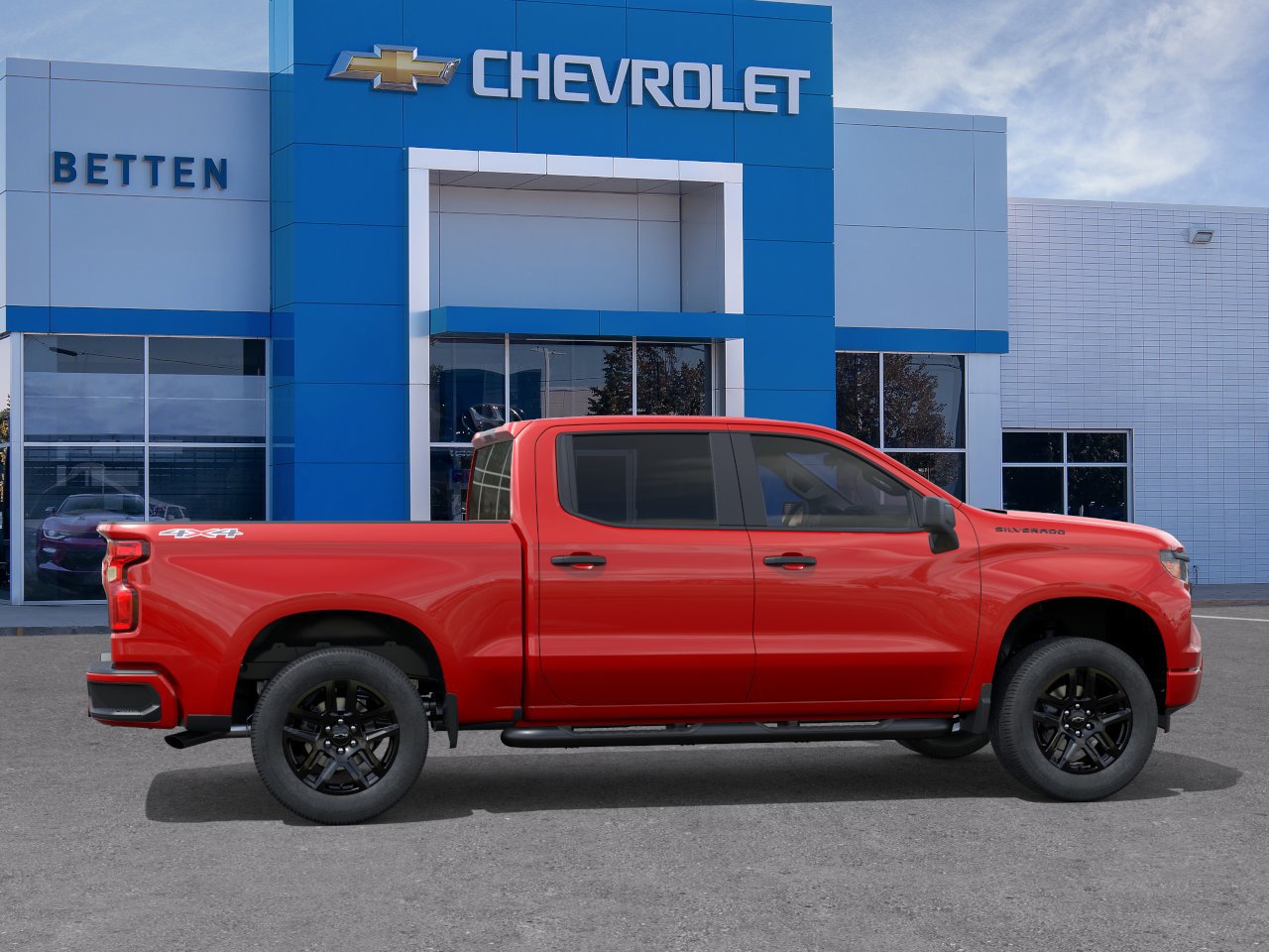 New 2026 Chevrolet Silverado 1500 Custom w/ LPO, Dark Essentials Package AWD/4WD image 5