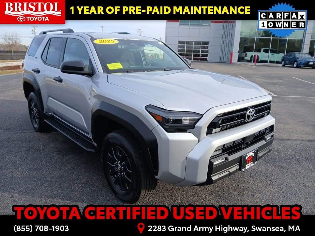Certified 2025 Toyota 4Runner SR5