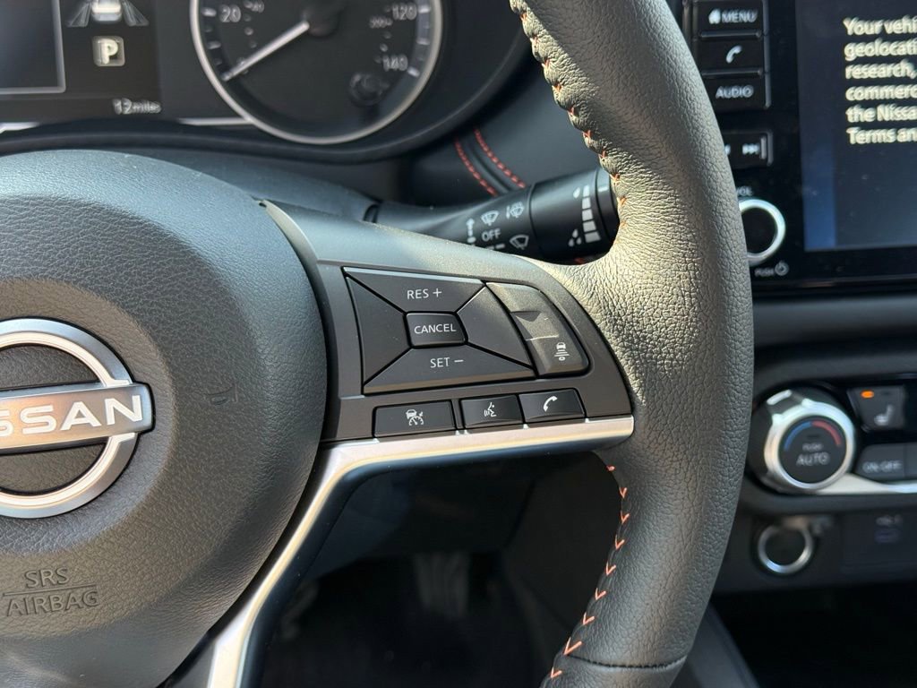 New 2025 Nissan Versa SR w/ Trunk Package FWD image 8